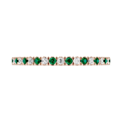 Thin Alternating Stone Stacking Band