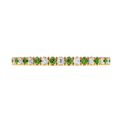 Thin Alternating Stone Stacking Band