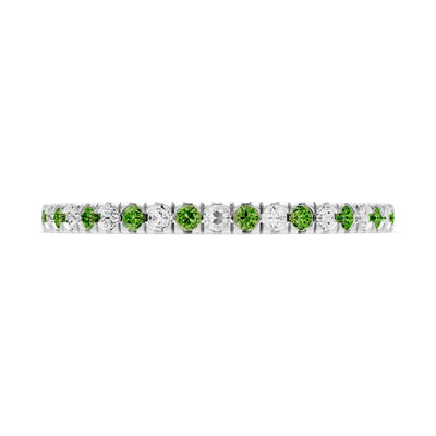 Thin Alternating Stone Stacking Band