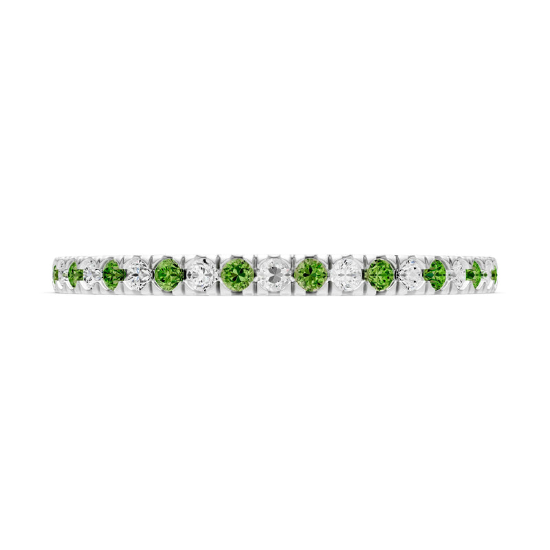 Thin Alternating Stone Stacking Band