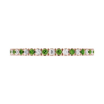 Thin Alternating Stone Stacking Band