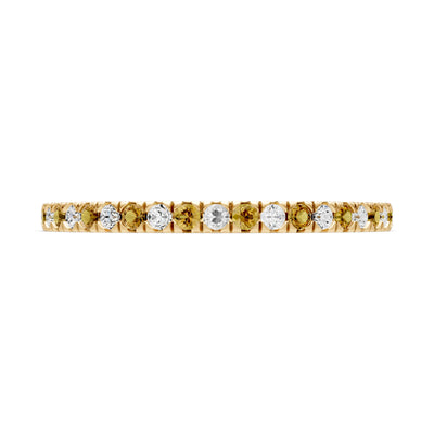 Thin Alternating Stone Stacking Band