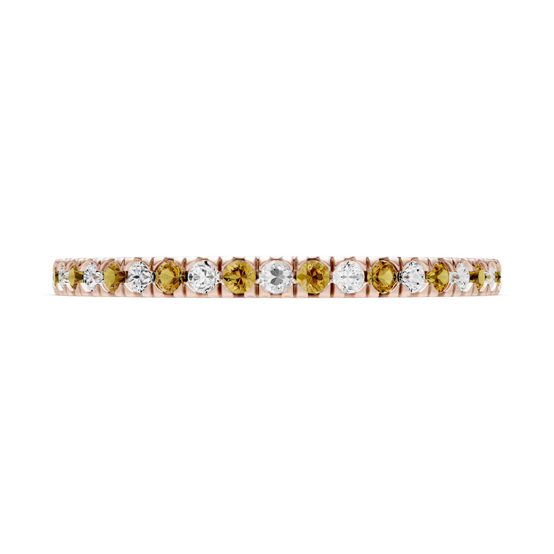 Thin Alternating Stone Stacking Band