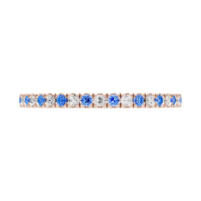 Thin Alternating Stone Stacking Band