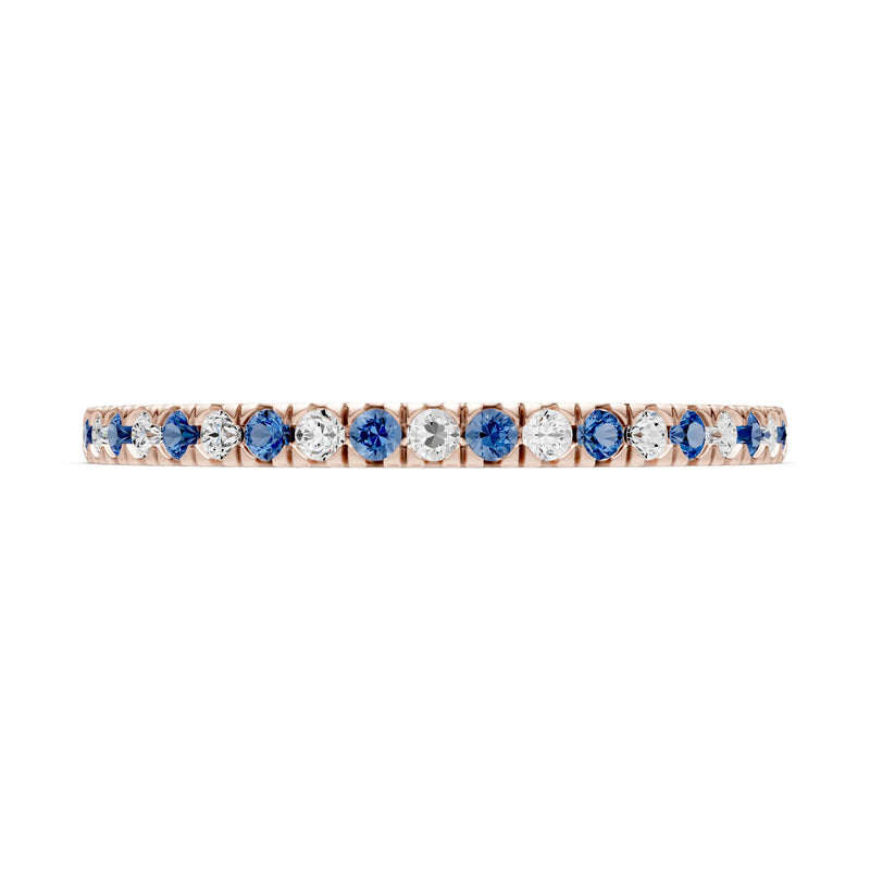 Thin Alternating Stone Stacking Band