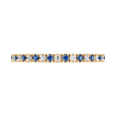 Thin Alternating Stone Stacking Band