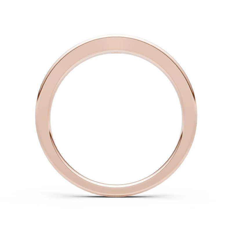 Emerald Flush-Set Marquise Gemstone Mini Signet Ring