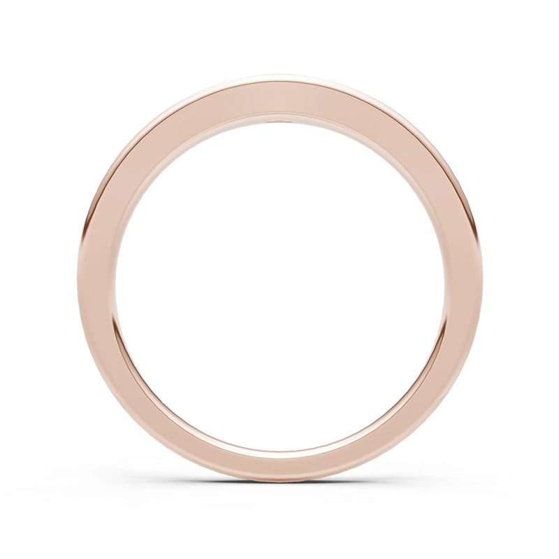 Citrine Flush-Set Marquise Gemstone Mini Signet Ring