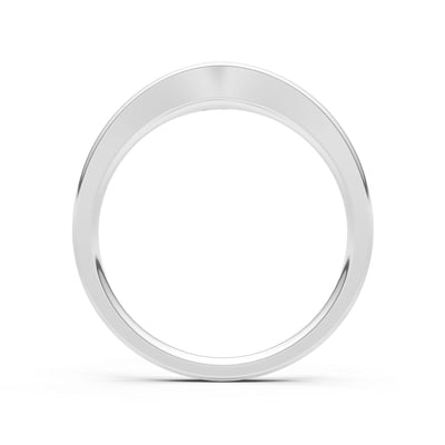 Pear Gemstone Inlaid Mini Signet Ring
