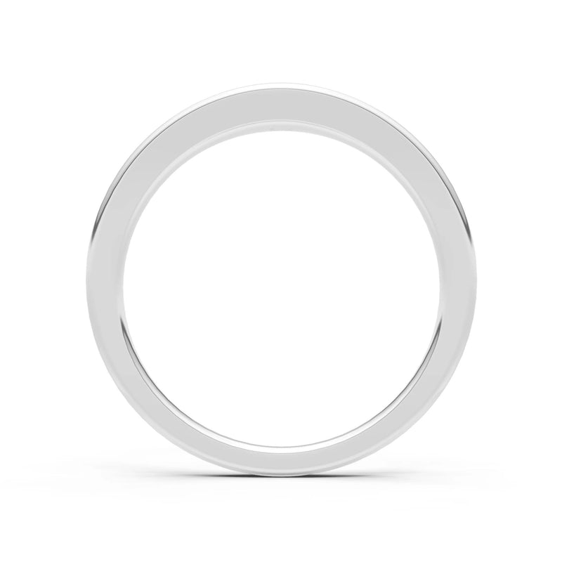Princess Cut Gemstone Inlaid Mini Signet Ring