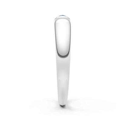 Marquise Cut Bezel Set Signet