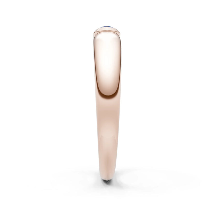 Marquise Cut Bezel Set Signet