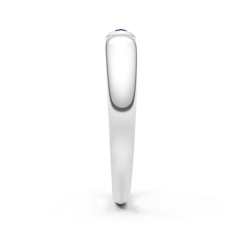 Marquise Cut Bezel Set Signet