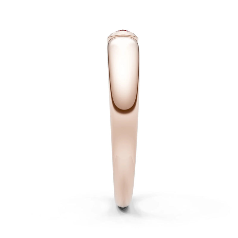 Marquise Cut Bezel Set Signet