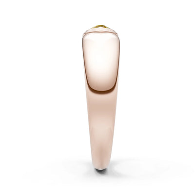 Bezel Set Signet - Pear