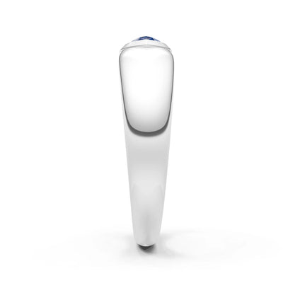 Bezel Set Signet - Pear