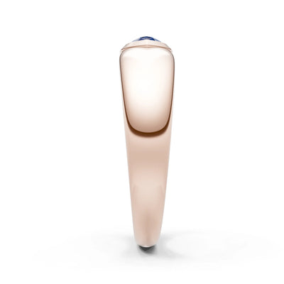 Bezel Set Signet - Pear