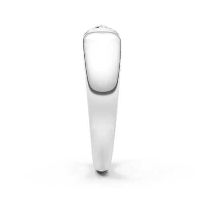 Bezel Set Signet - Pear