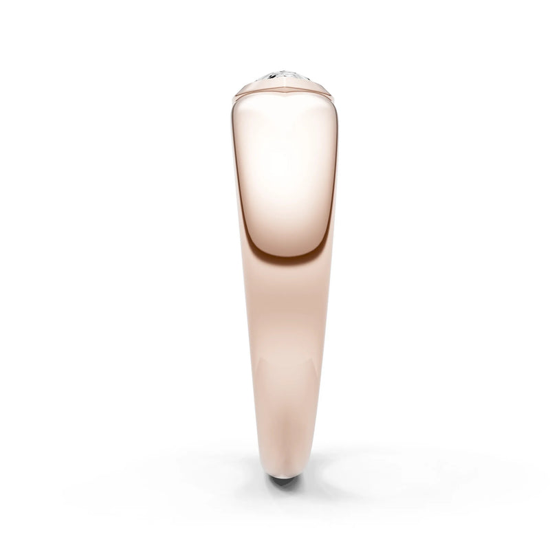 Bezel Set Signet - Pear