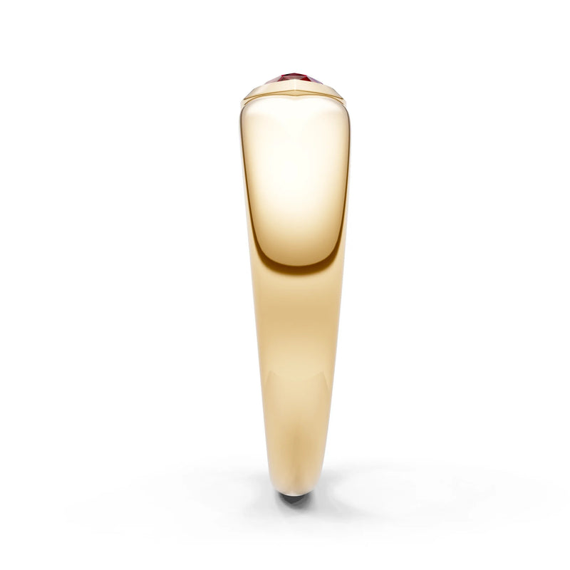 Bezel Set Signet - Pear