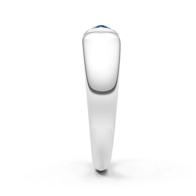 Bezel Set Signet - Pear