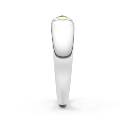 Bezel Set Signet - Pear