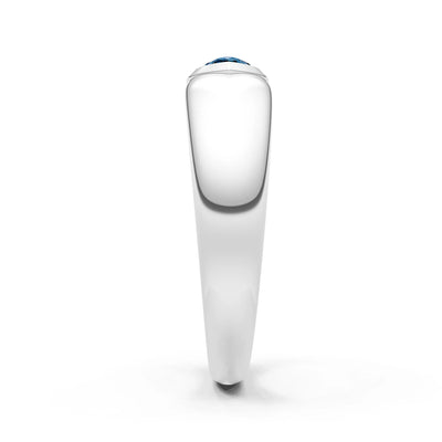Bezel Set Signet - Pear
