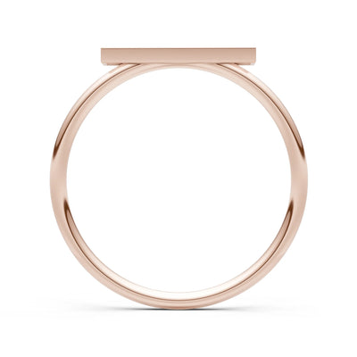 Dainty Slim Bar Round Gemstone Pavé Half Band