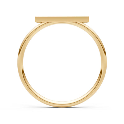Garnet Dainty Slim Bar Pavé Round Cut Half Band
