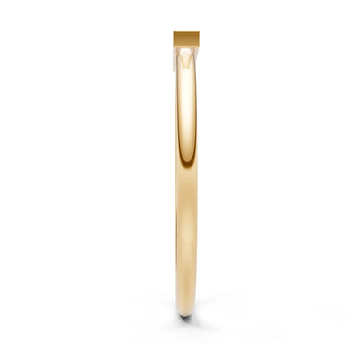 Dainty Slim Bar Round Gemstone Pavé Half Band