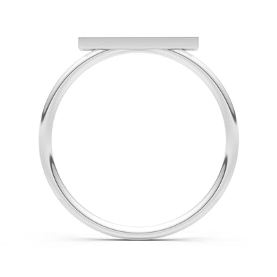 Peridot Dainty Slim Bar Pavé Round Cut Half Band