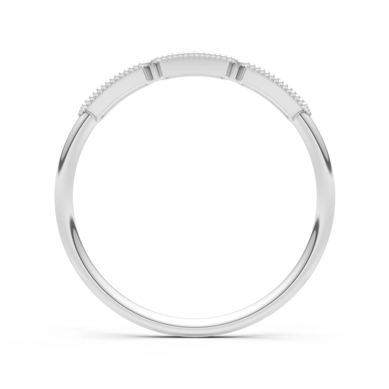 Dainty Tri-Cluster Round Gemstone Tiara Contour