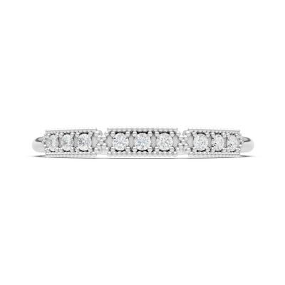 Dainty Tri-Cluster Round Gemstone Tiara Contour
