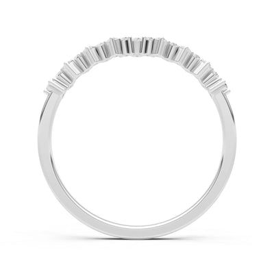 CVD Round 1.25mm Dainty Cluster Band – Multi-Stone Prong Set - Round