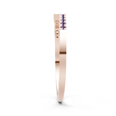 Dainty Crisscross Half Band
