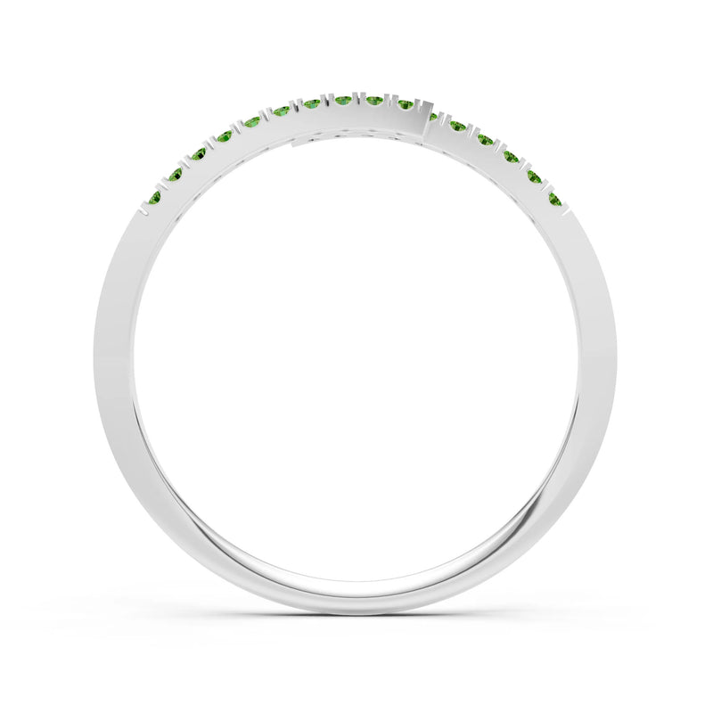 Dainty Crisscross Half Band