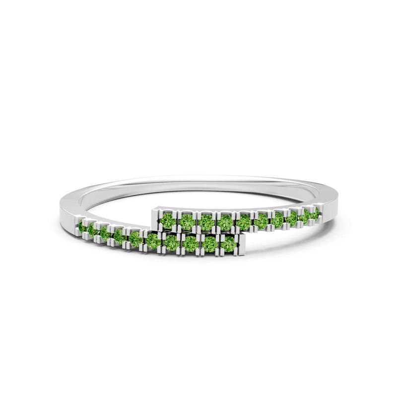 Dainty Crisscross Half Band