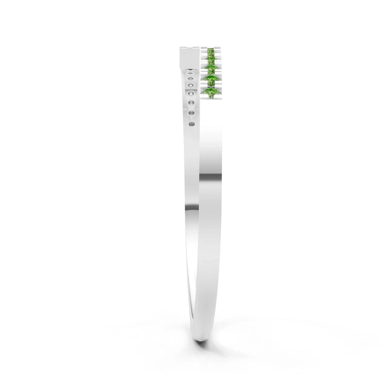 Dainty Crisscross Half Band