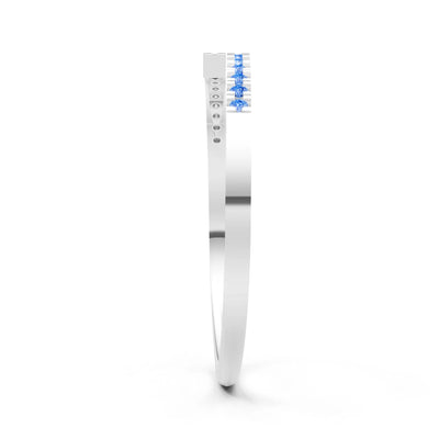 Dainty Crisscross Half Band