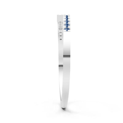 Dainty Crisscross Half Band