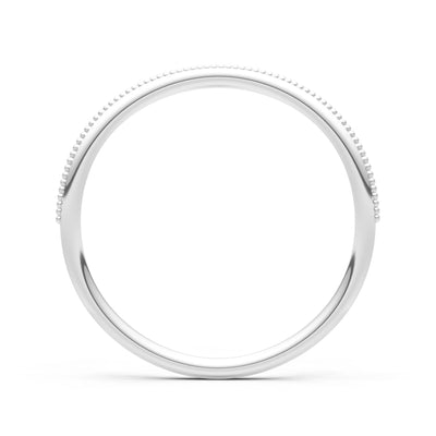 Diamond Dainty Tiara Contour Stacking Ring