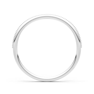 Amethyst Dainty Tiara Contour Stacking Ring
