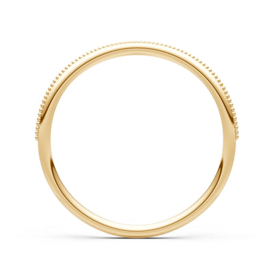 Garnet Dainty Tiara Contour Stacking Ring