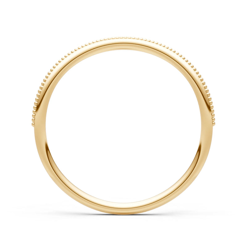 Garnet Dainty Tiara Contour Stacking Ring