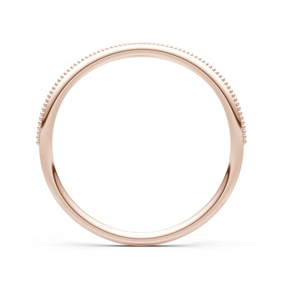 Garnet Dainty Tiara Contour Stacking Ring
