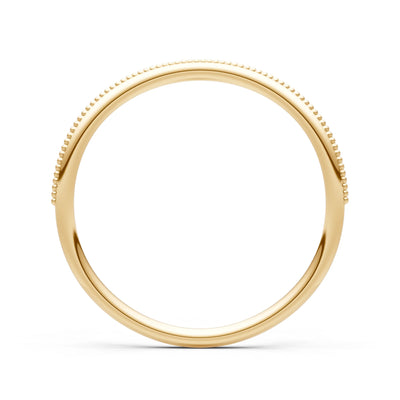 Emerald Dainty Tiara Contour Stacking Ring