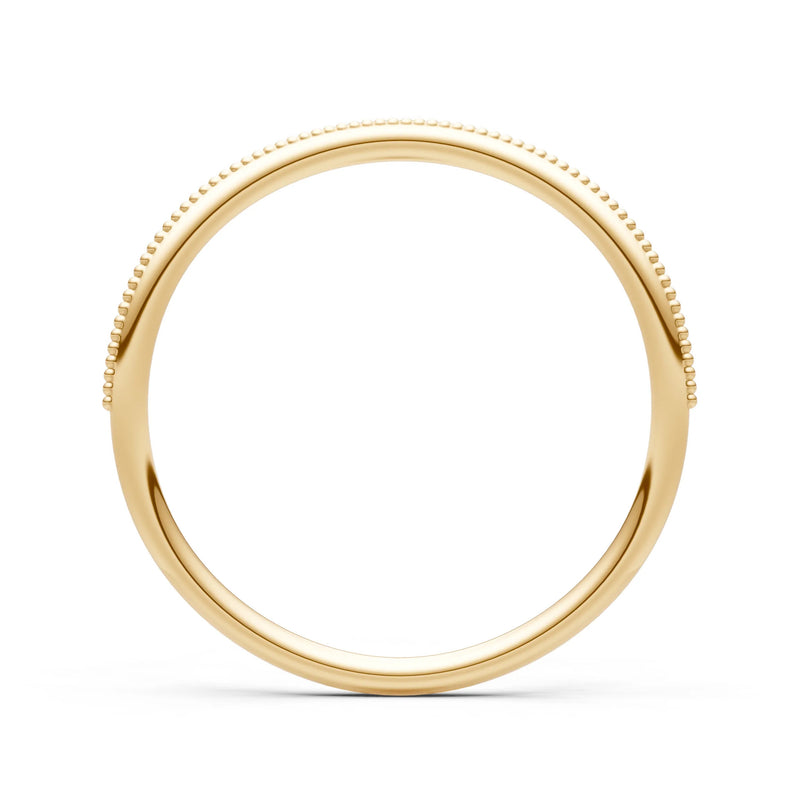 Emerald Dainty Tiara Contour Stacking Ring