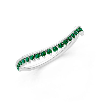 Dainty Tiara Contour Stacking Ring