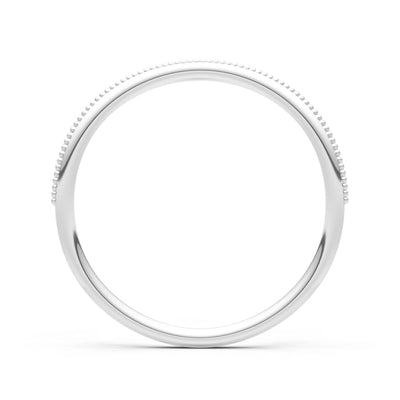 Emerald Dainty Tiara Contour Stacking Ring