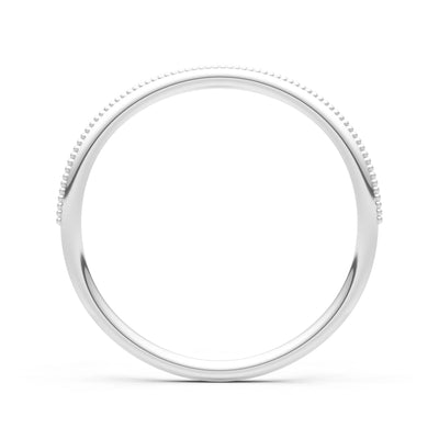 Swiss Blue Topaz Dainty Tiara Contour Stacking Ring